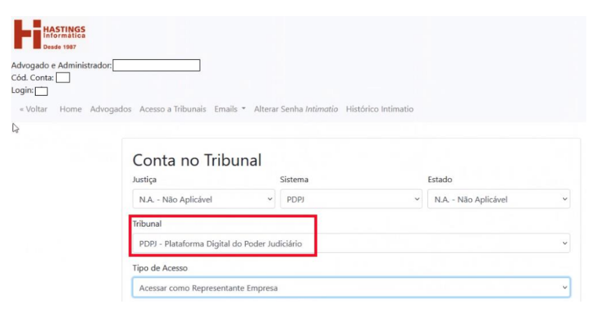 Portal Digital do Poder Judicirio | PDPJ 